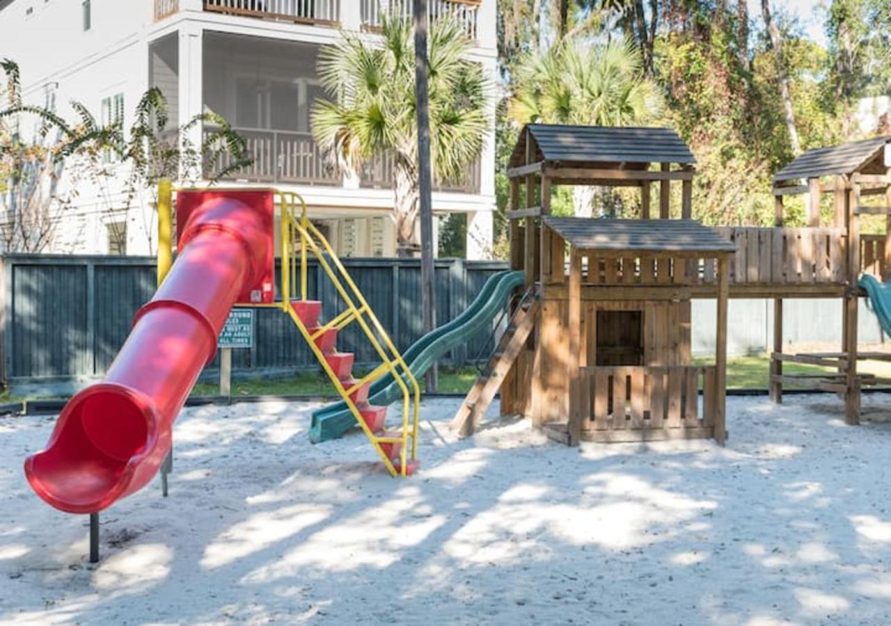 Luxury Beach Villa With Amazing Resort Amenities Biggest Pool On Hilton Head Island Hhi Beach Tennis Resort Exterior photo